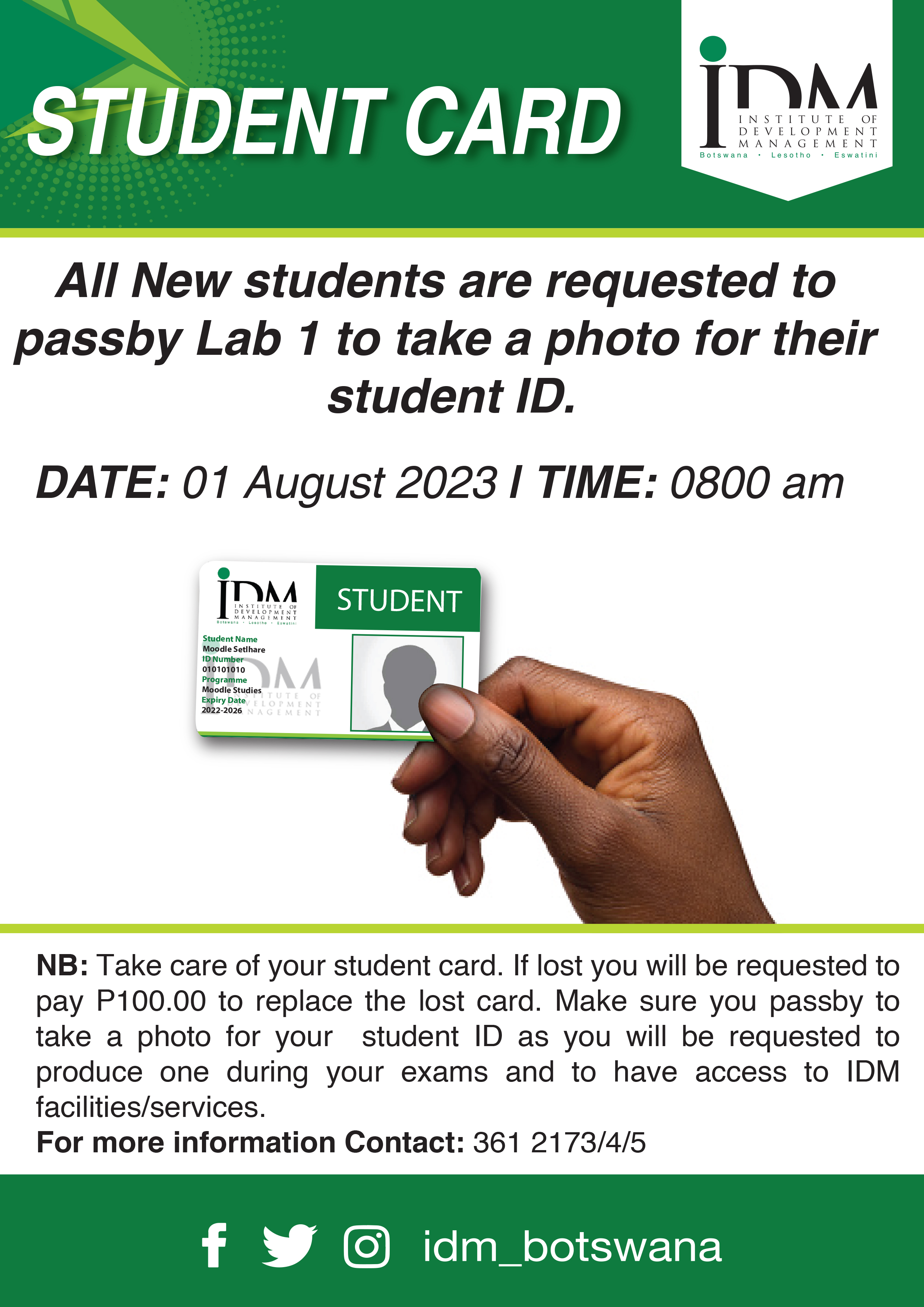 New students