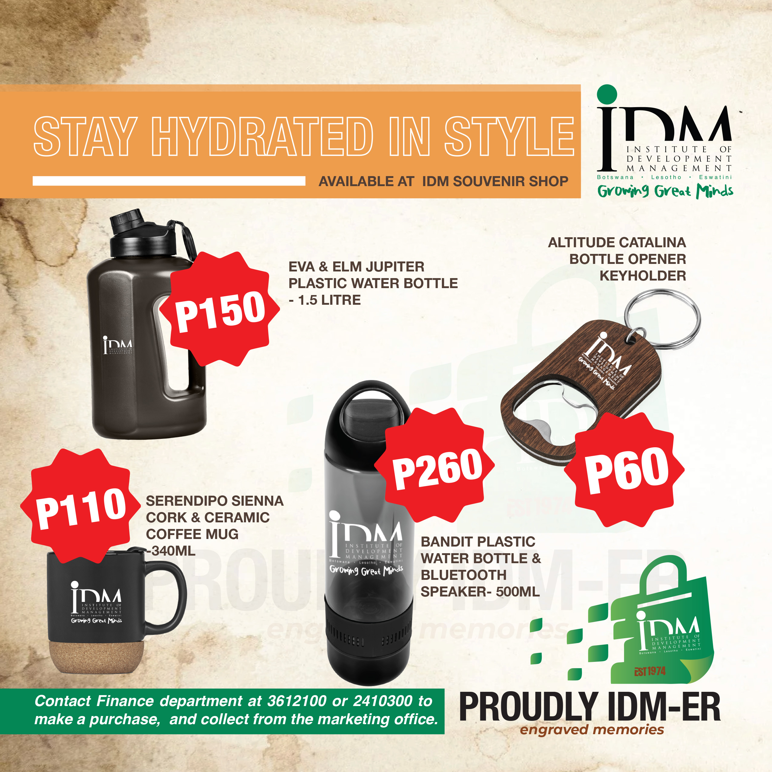 Stay hydrated in style