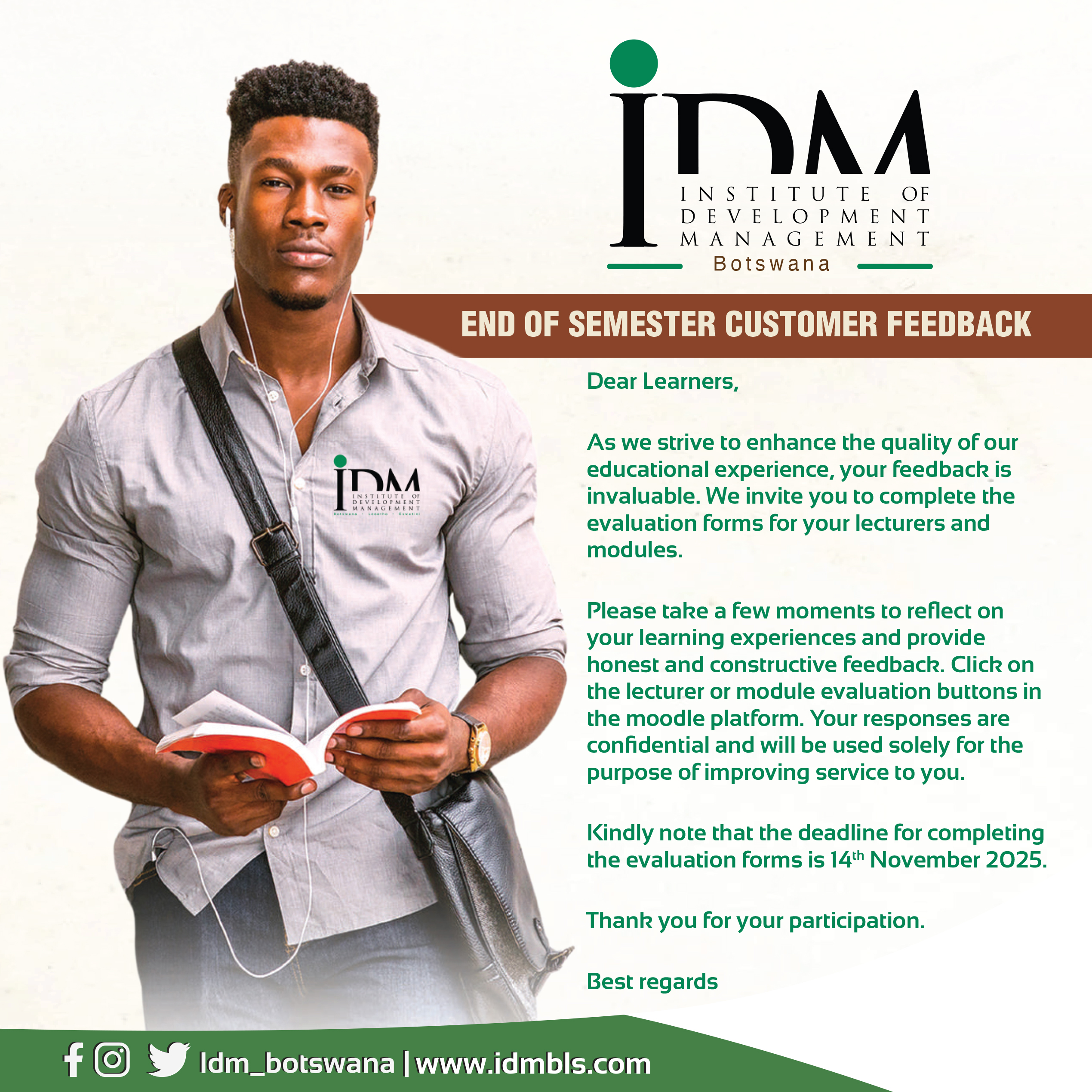 End Of Semester Customer Feedback