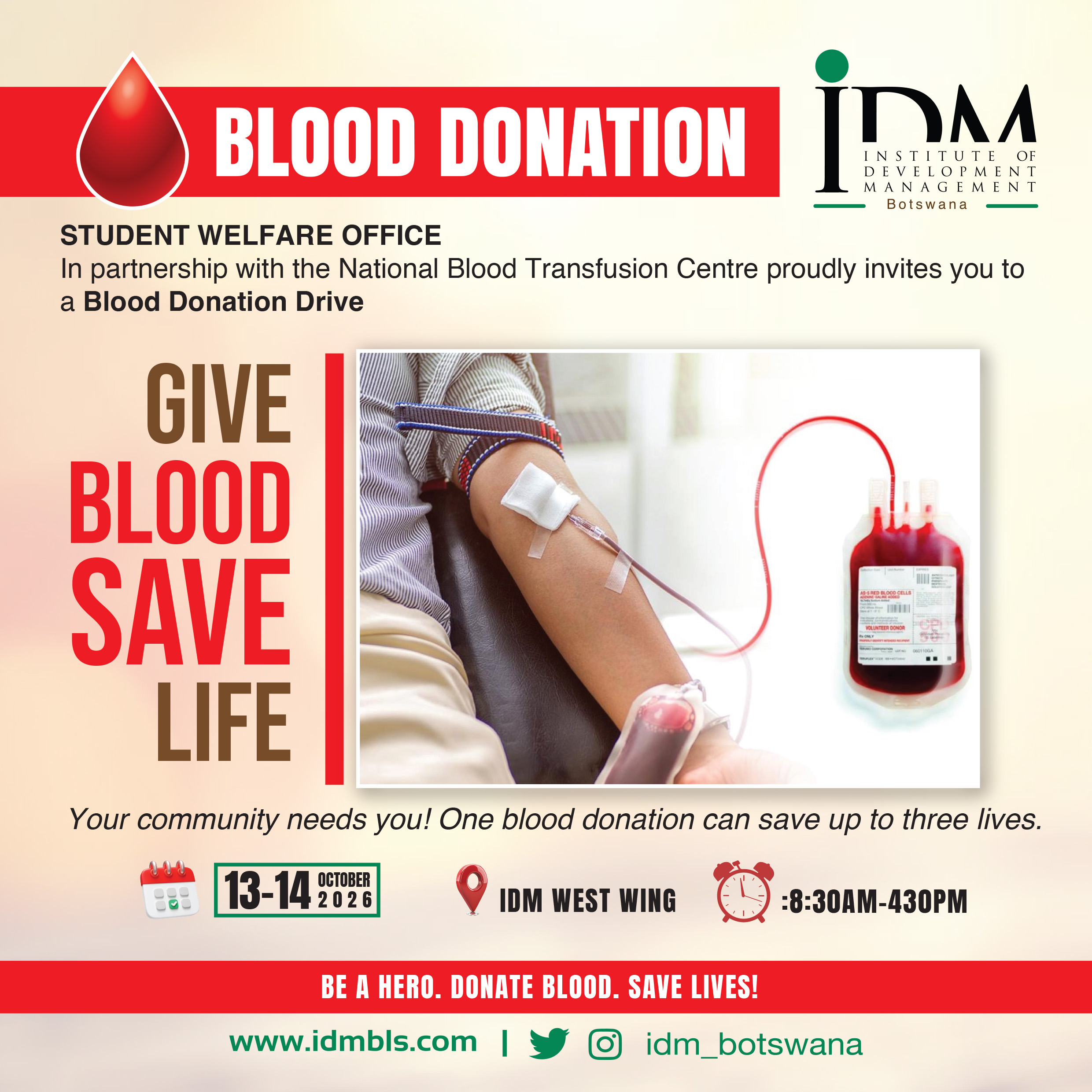donate blood